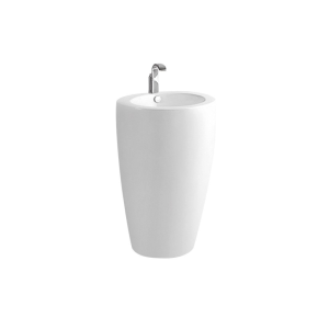 White Pedestal Sink