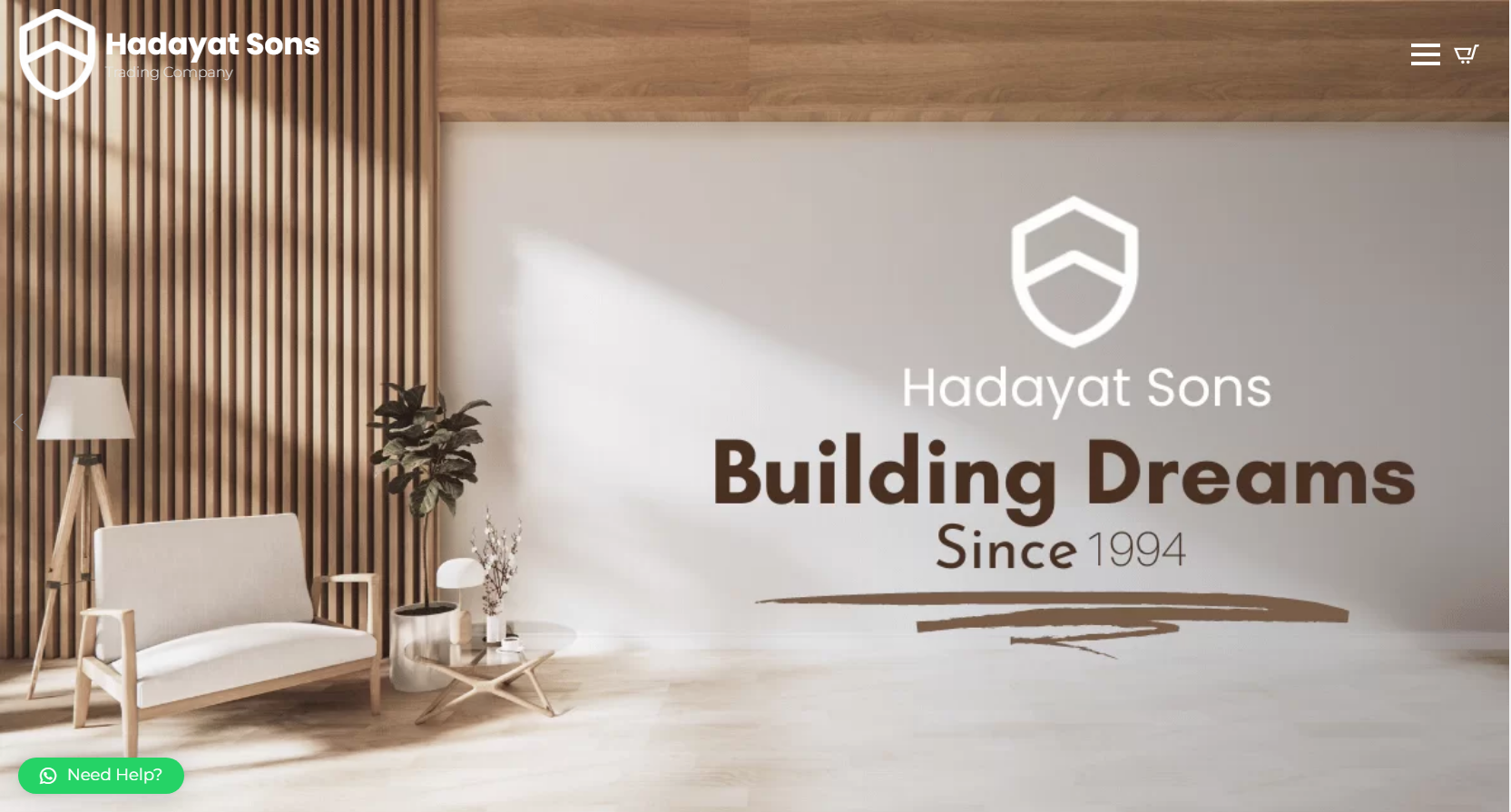 Hadayat Sons -Website Preview